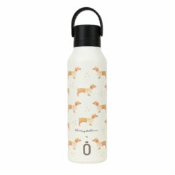 Runbott Mii Roestvrijstalen Fles Met Keramische Coating 600ml Tortuguita Dogs