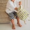 Milinane Rugtas Noe Stripe Love - Afbeelding 5