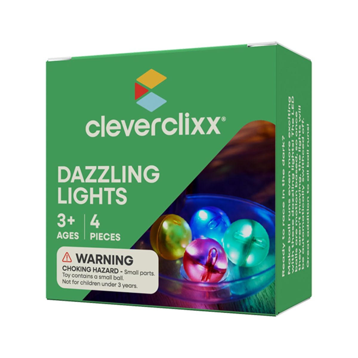 Cleverclixx Ball Run Dazzling Lights 4 Stuks