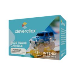 Cleverclixx Race Track Car Blue